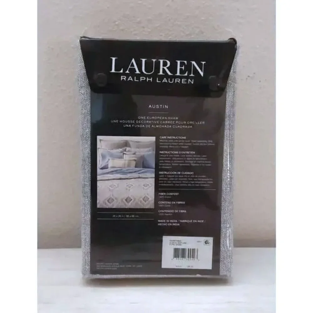 Lauren Ralph Lauren Austin Texture Euro european Sham 26x26
